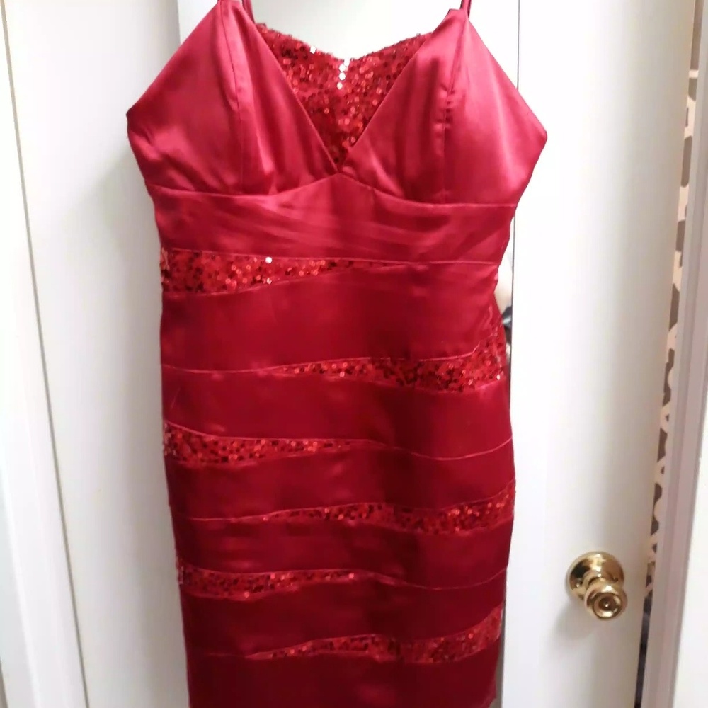 Beautiful red dress